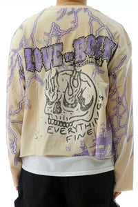 STULLER S/N Jersey Long Sleeve Crop Top Tee