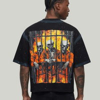 Get Lost Cropped T-Shirt Black T1391