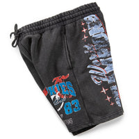 Cookies Champion Only Fleece Shorts Washed Black CM261BKS02