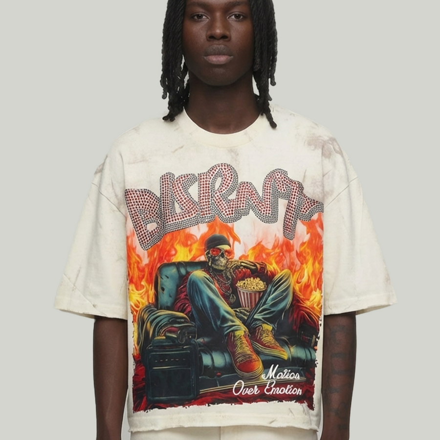 Burnt off white T1425