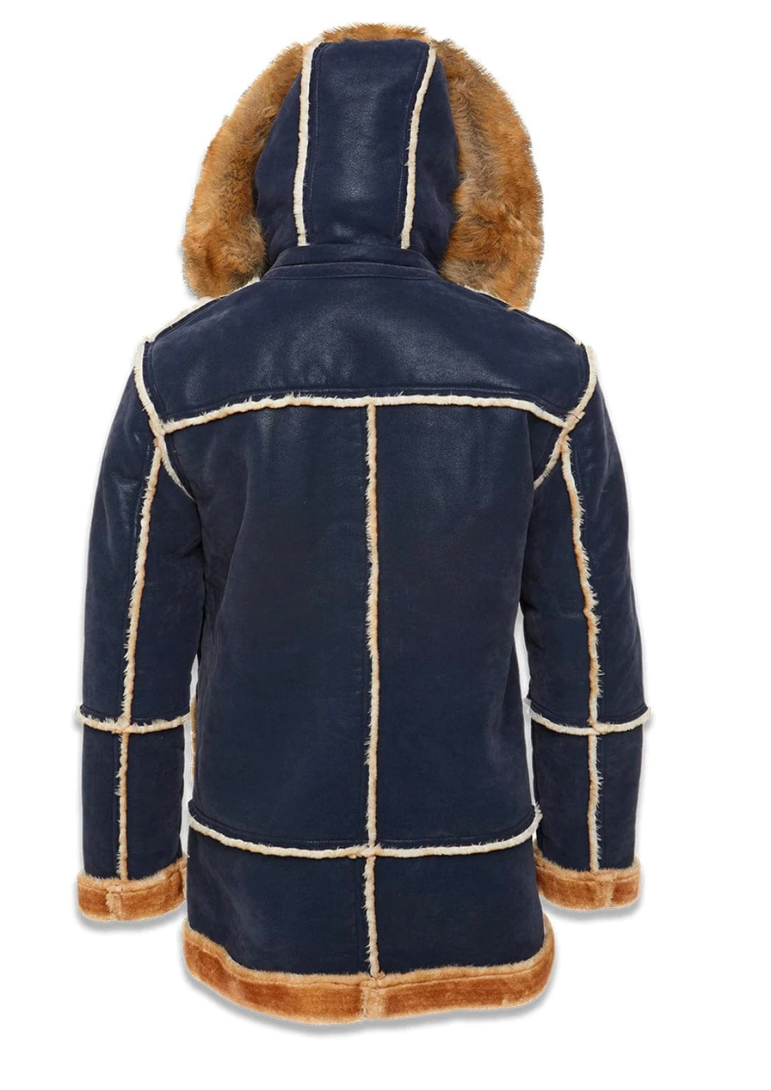 DENALI SHEARLING JACKET (NAVY)