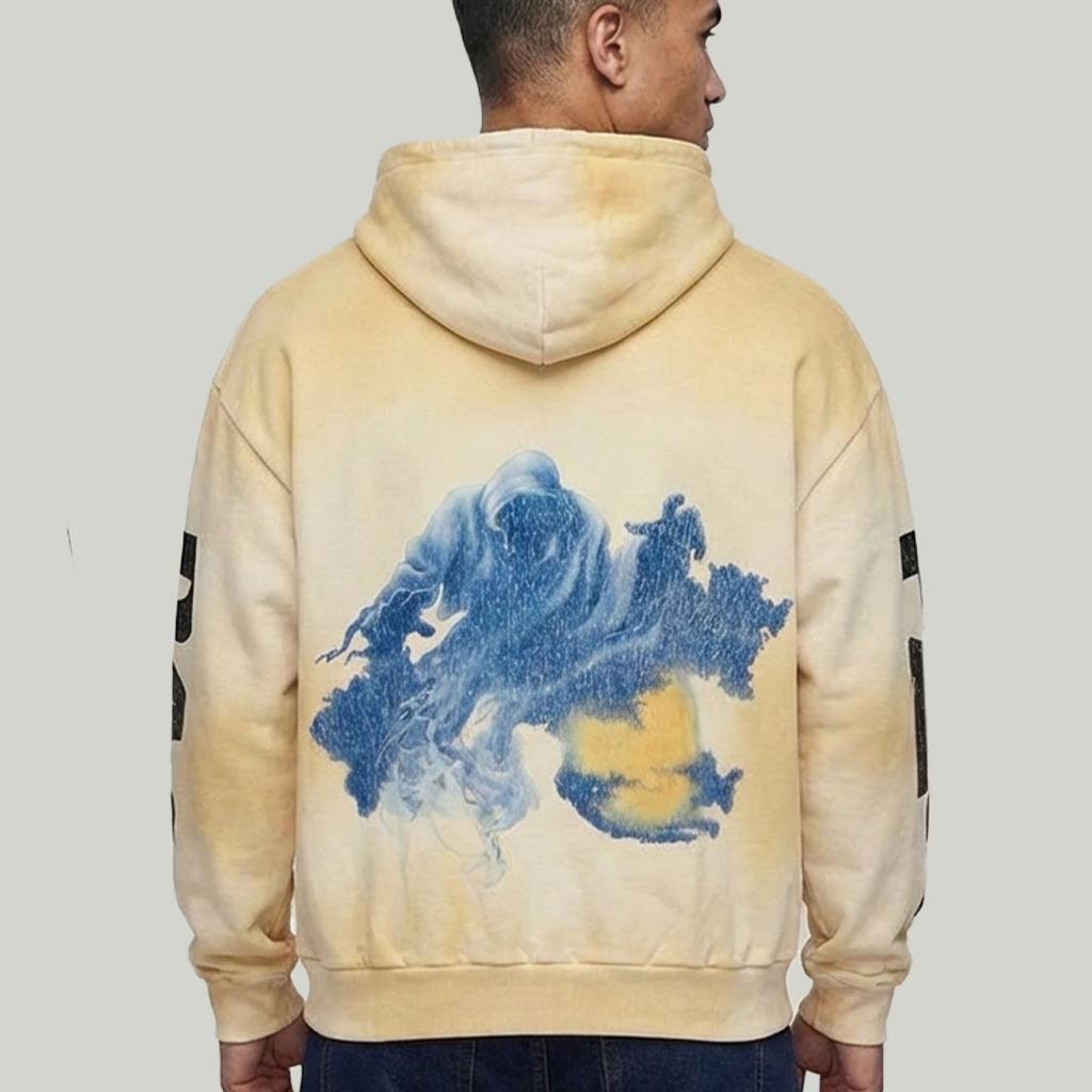 Never mind hoodie rare peace ecru RK5038