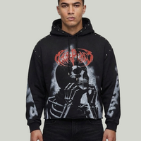 The end of the era hoodie RK5039 Black