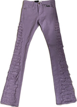 Load image into Gallery viewer, MEN’S CLOUD 9 STACKED FIT LAVENDER JEANS