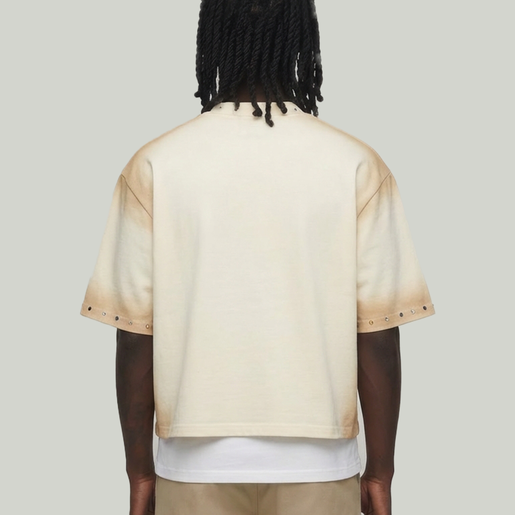 SAINTS Cropped shirt off white DM5301ow