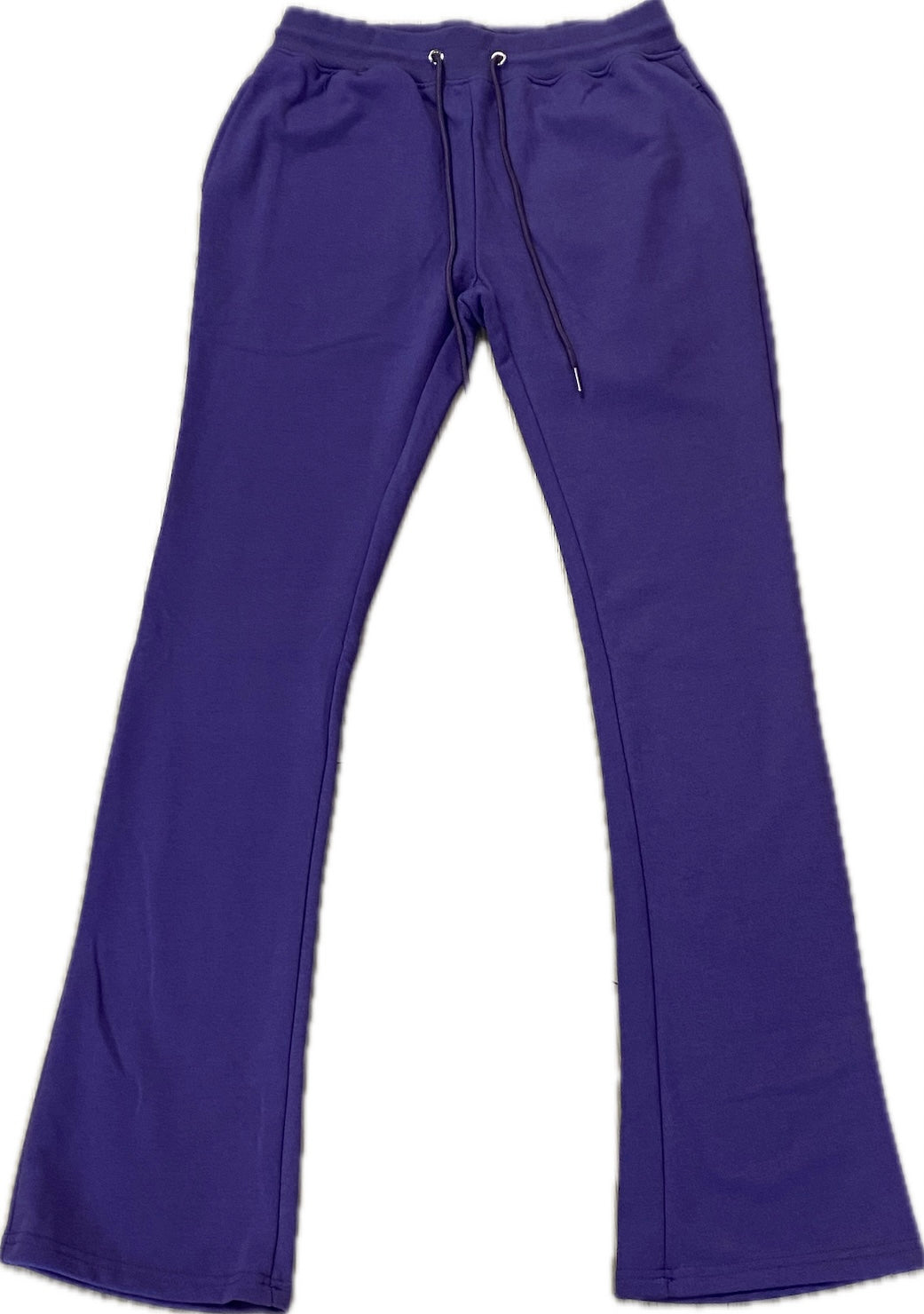 Men s Waimea Stacked Fit Purple Sweatpants upstairs