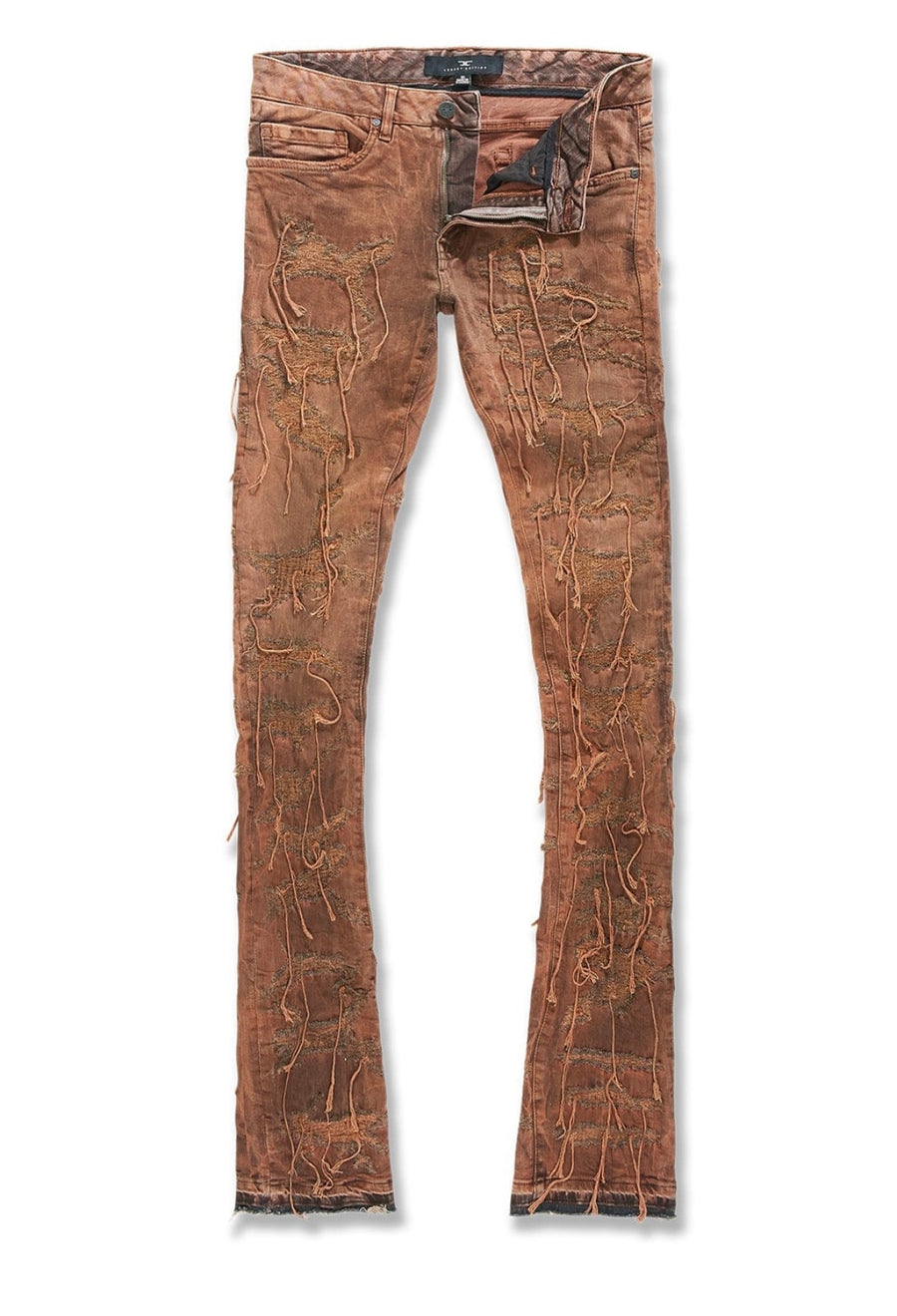 JORDAN CRAIG MARTIN STACKED - WILDER DENIM (COPPER WASH) JEANS
