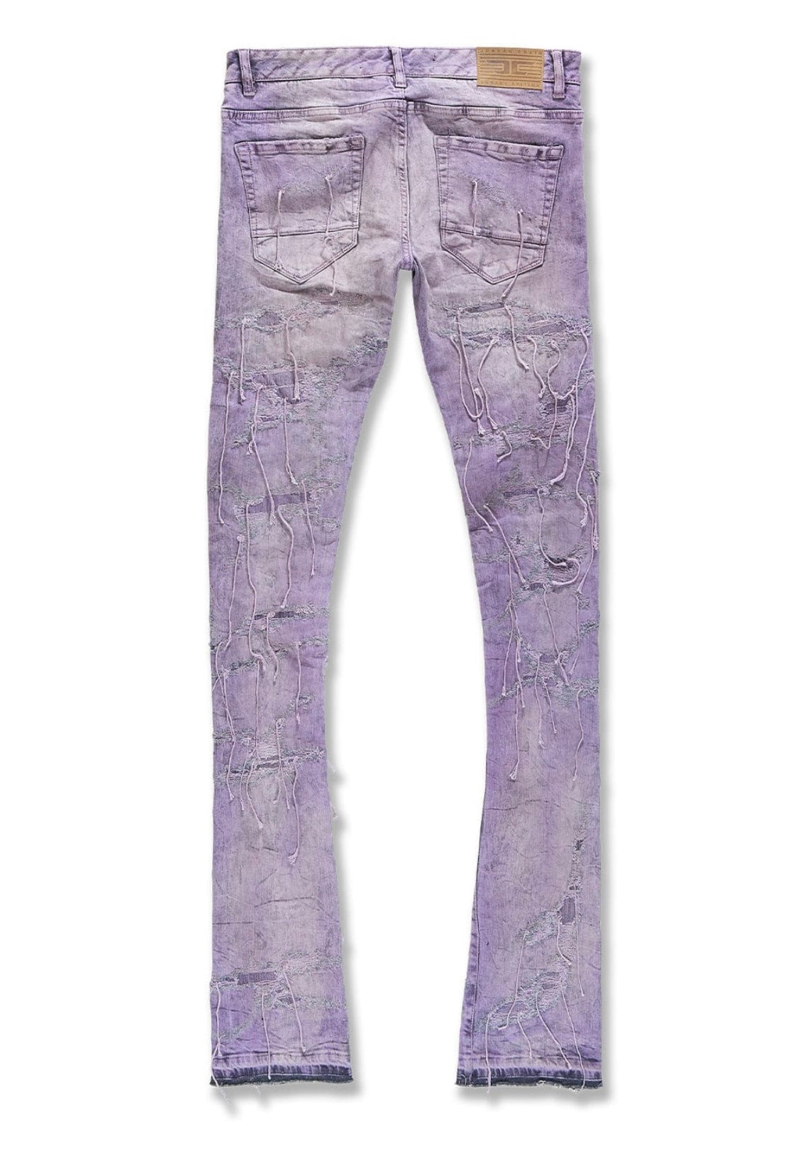 JORDAN CRAIG MARTIN STACKED - WILDER DENIM (LILAC) JEANS