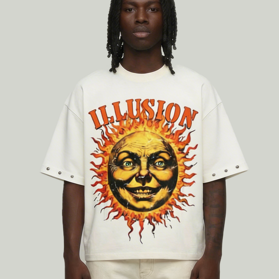 Grinning Colossal Suns Tee