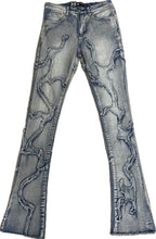 Load image into Gallery viewer, MEN’S WAIMEA STACKED FIT BLUE WASH JEANS