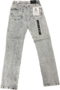 Octagon Stretch / Skinny Fit Bleached Men’s Jeans