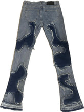 Load image into Gallery viewer, MEN’S WAIMEA STACKED FIT BLUE WASH JEANS