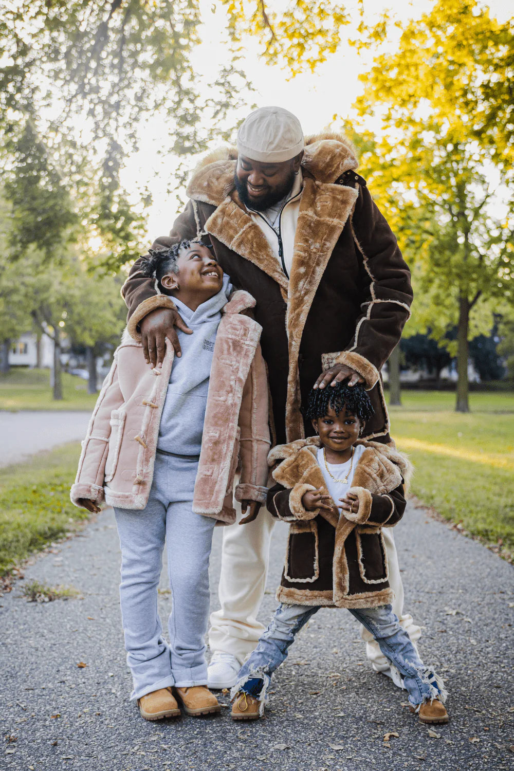 KIDS DENALI SHEARLING JACKET (PINK) 91540