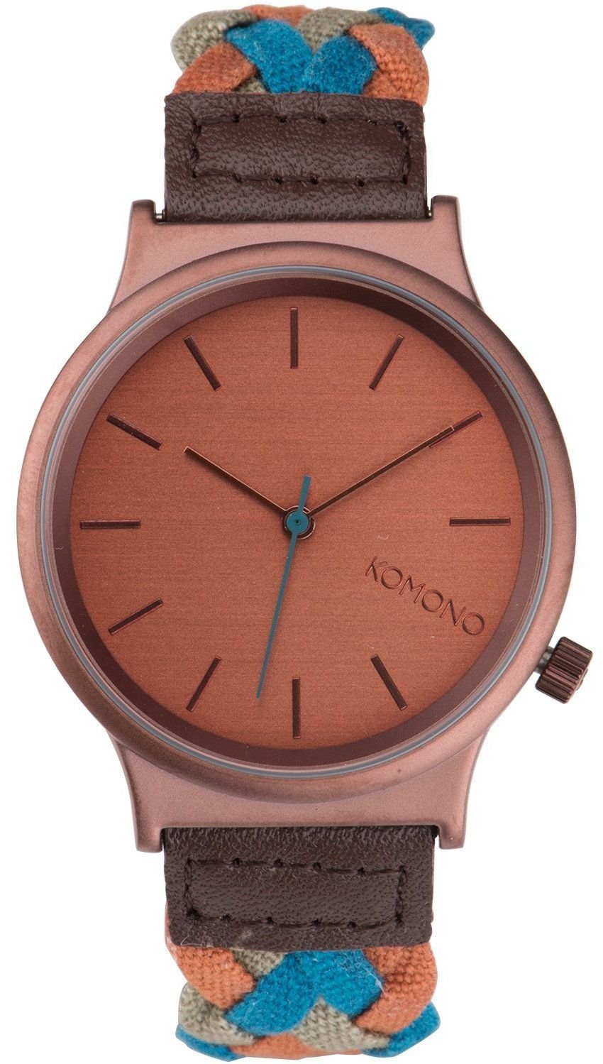 Komono Wizard Woven Smoked Lobster Watch