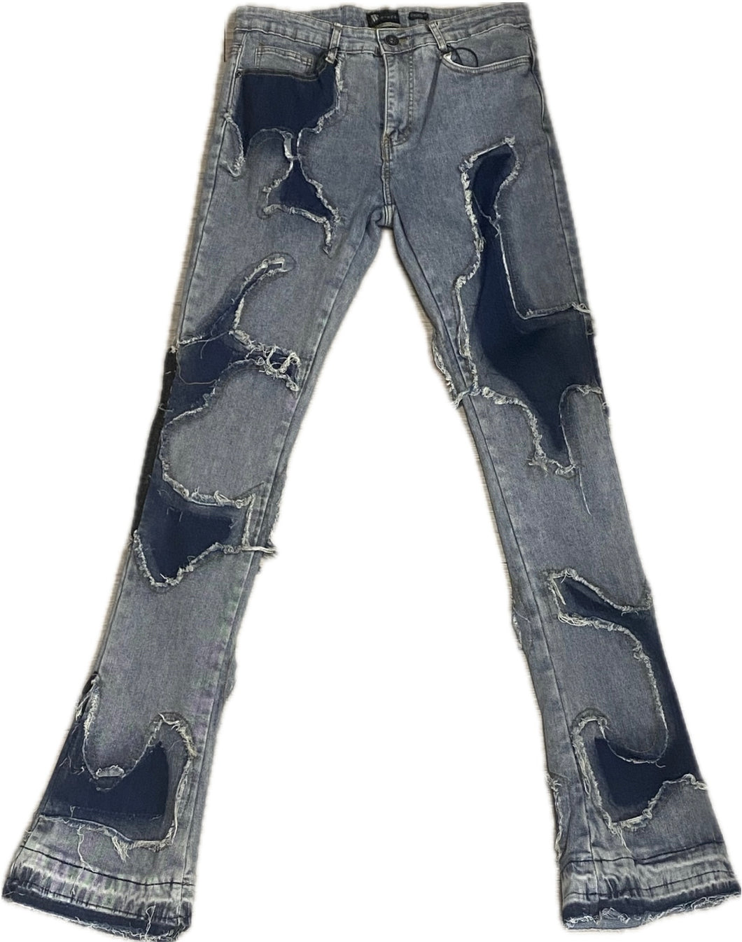 MEN’S WAIMEA STACKED FIT BLUE WASH JEANS
