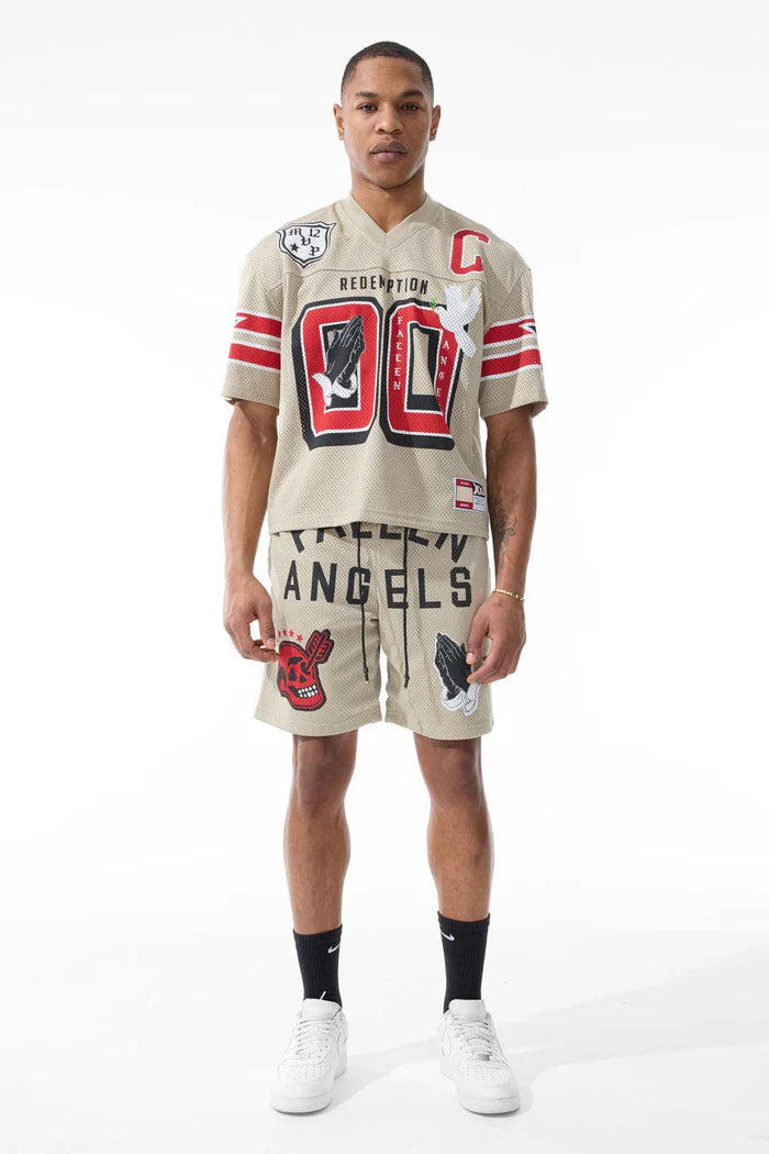 FALLEN ANGELS FOOTBALL JERSEY (KHAKI)