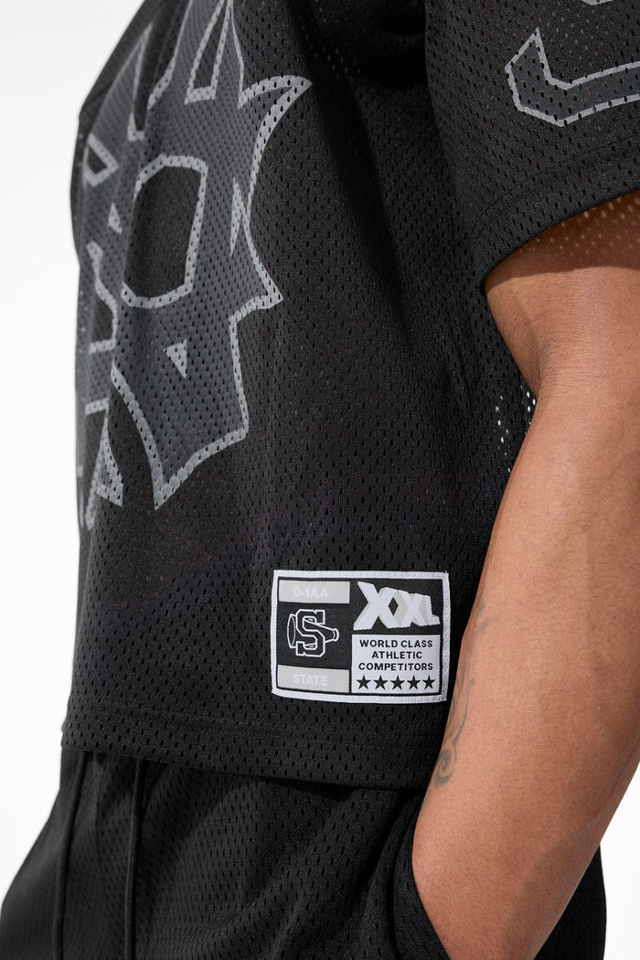 5 Borough Football Jersey (Black)