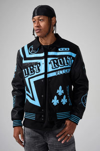 TRACKSTAR VARSITY JACKET (LIONS)