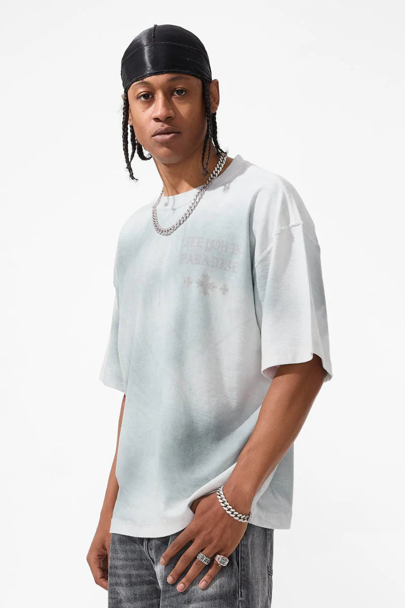 SYIP Inside Out Boxy T-Shirt Arctic Grey 9209A