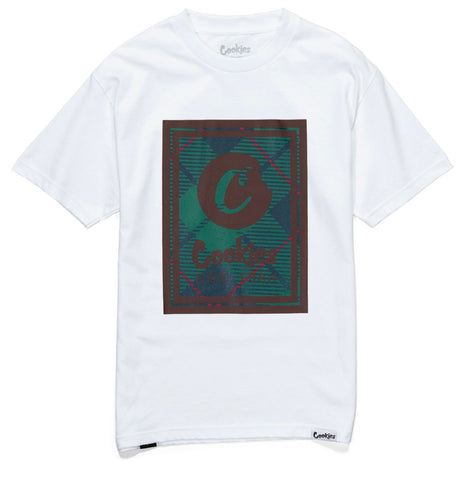 COOKIES PARK AVE SS TEE WHITE/NAVY