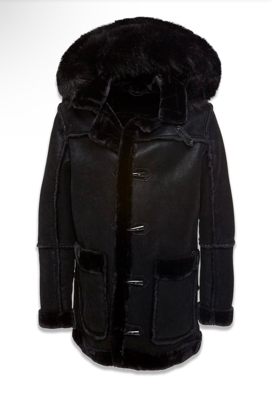 DENALI SHEARLING JACKET (BLACK)