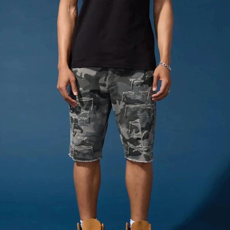 OG - Tulsa Camo Twill Shorts BLACK CAMO J3228SC