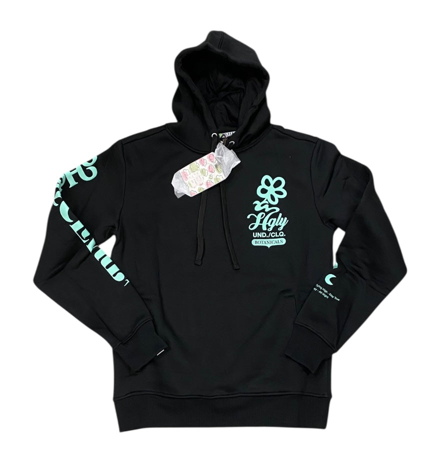 HOODIE UNDRTD PULLOVER UF5606 BLACK/BLUE