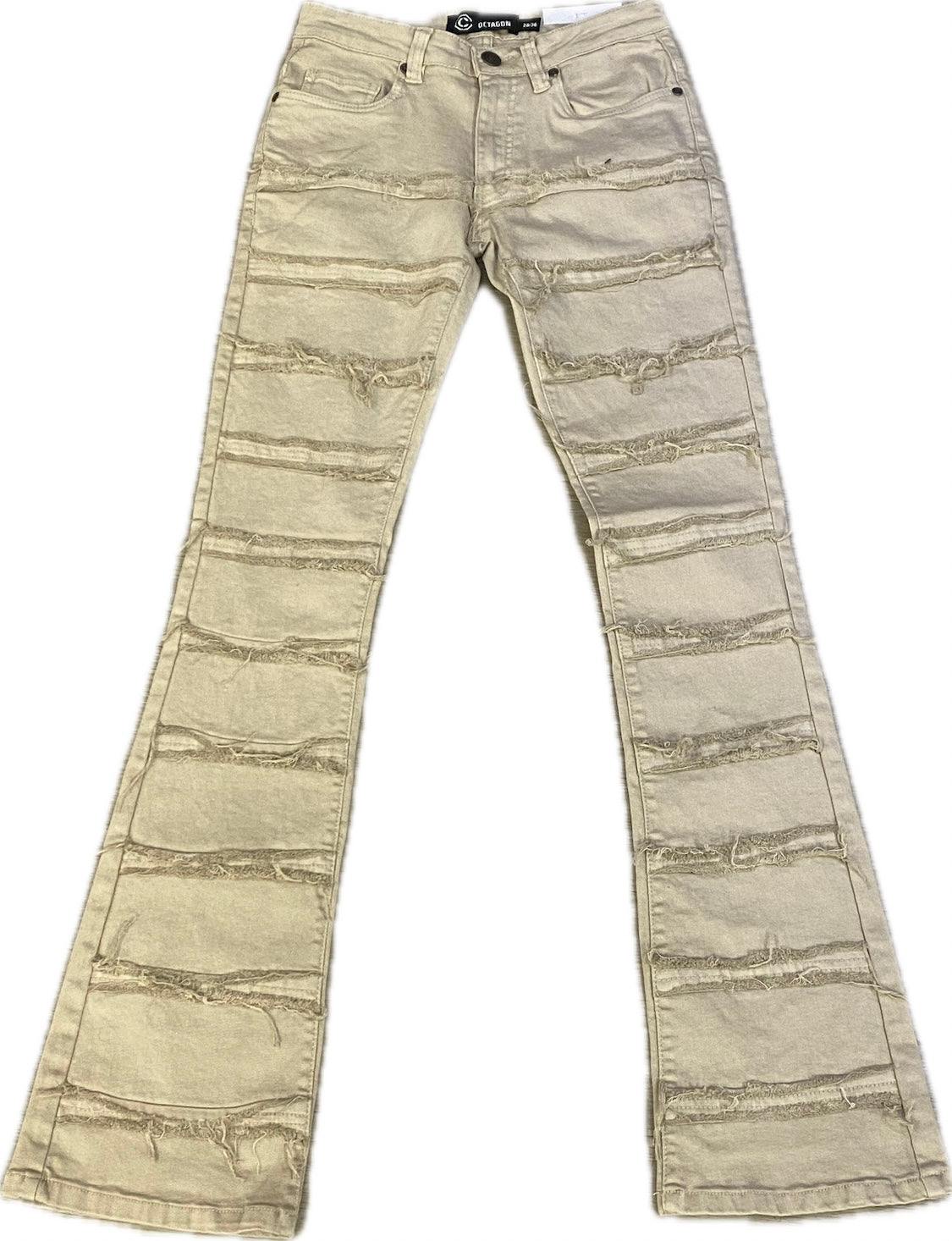 Men’s Octagon Stacked Fit Bone Jeans