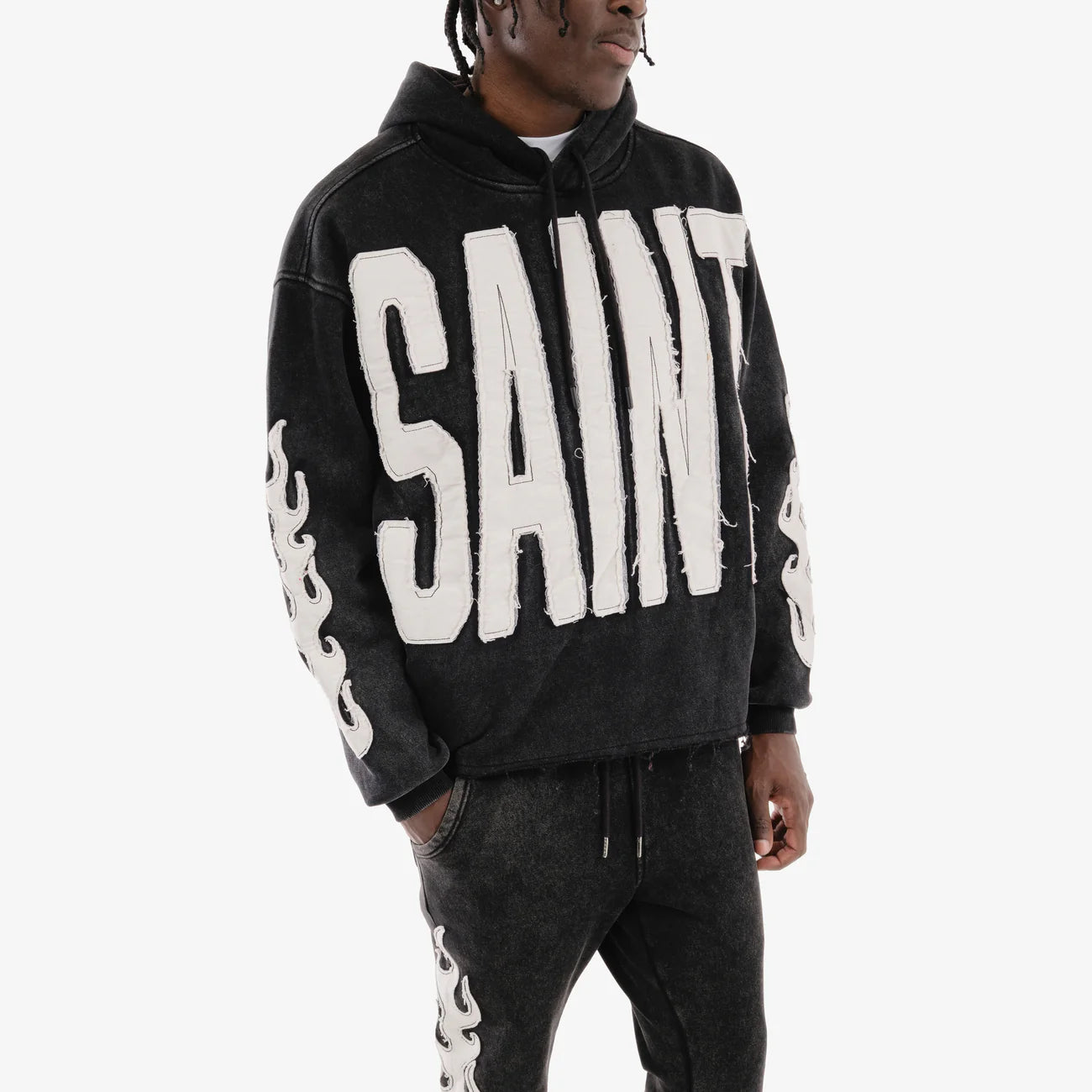 BLACK SAINT HOODIE 531082