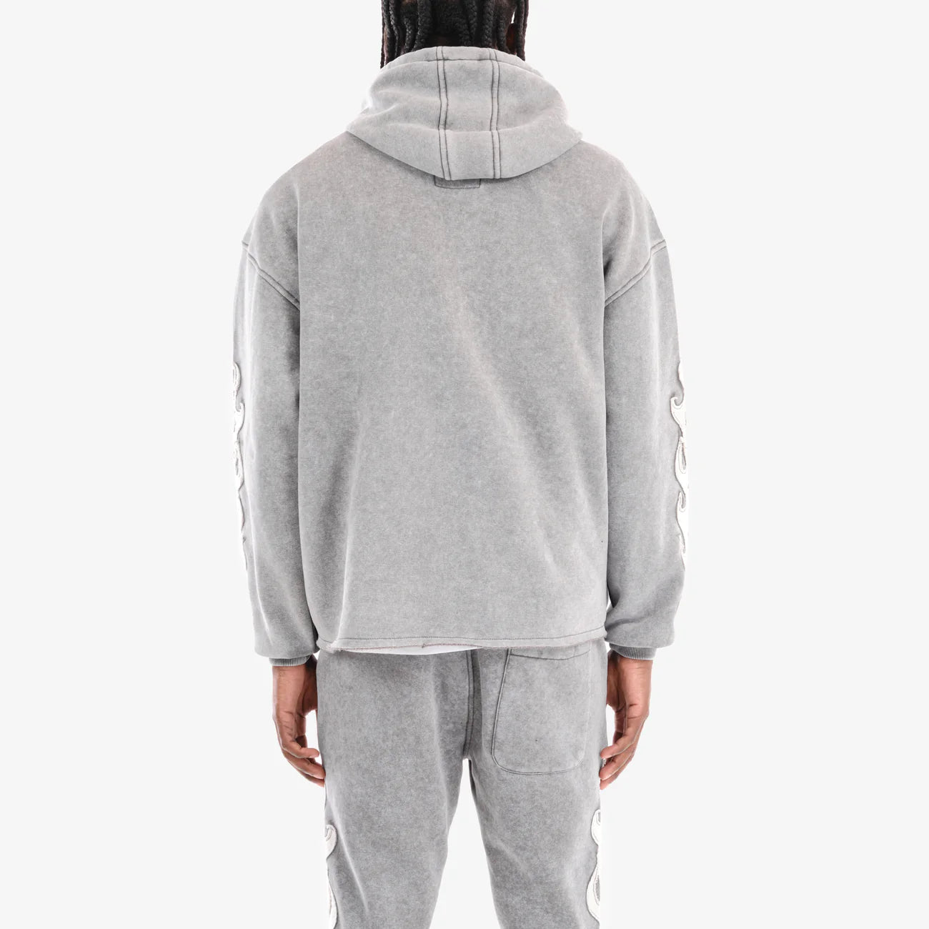 GRAY SAINT HOODIE 531082