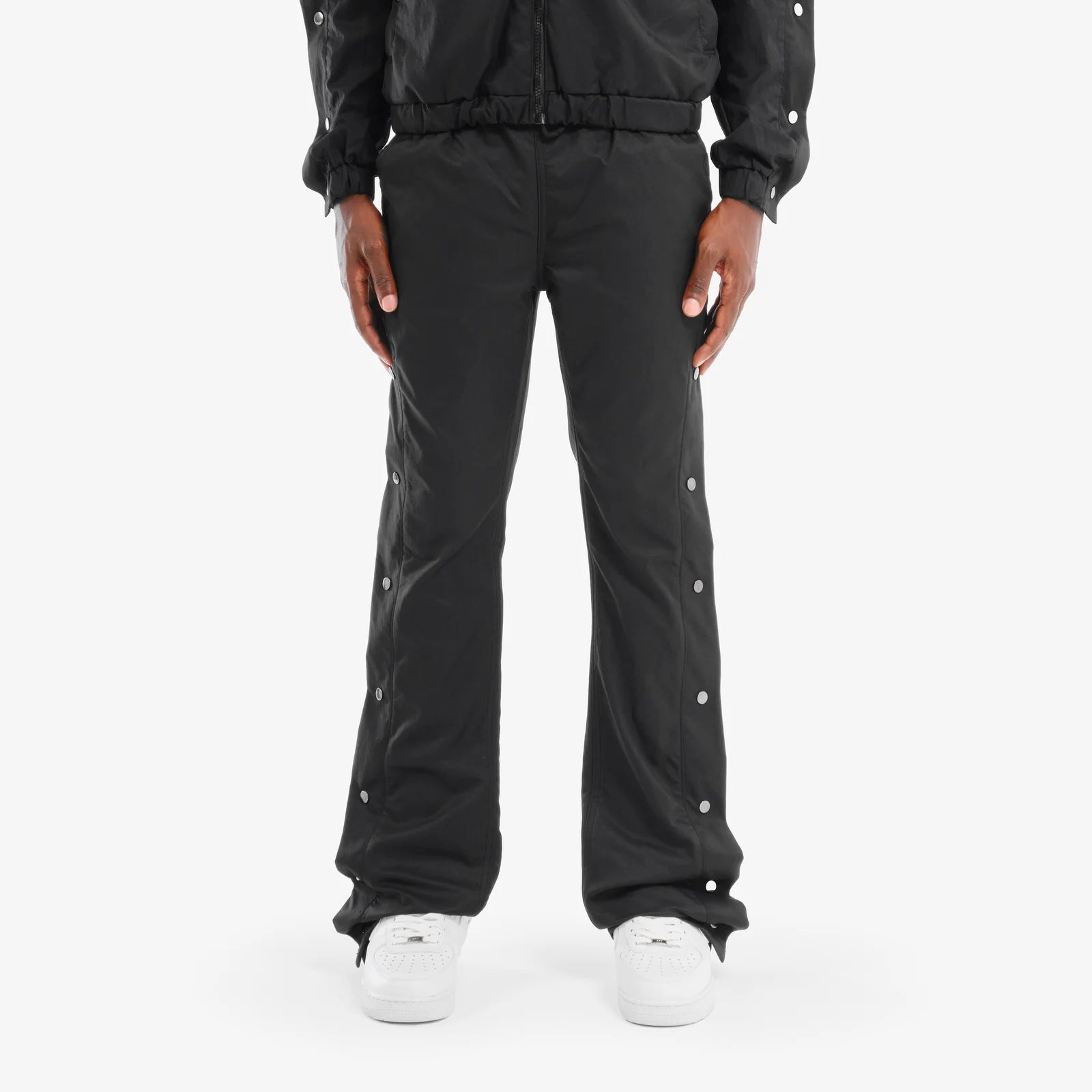 BLACK PANTS W/ SIDE BUTTONS 513218