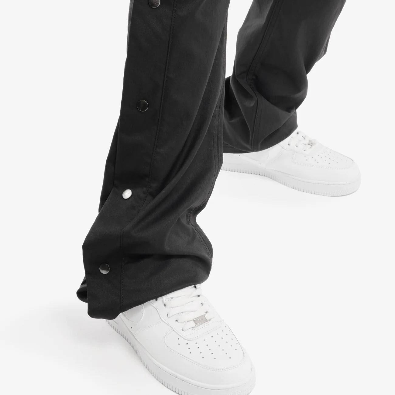 BLACK PANTS W/ SIDE BUTTONS 513218