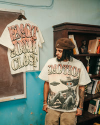 Cream “Deserted” Tee