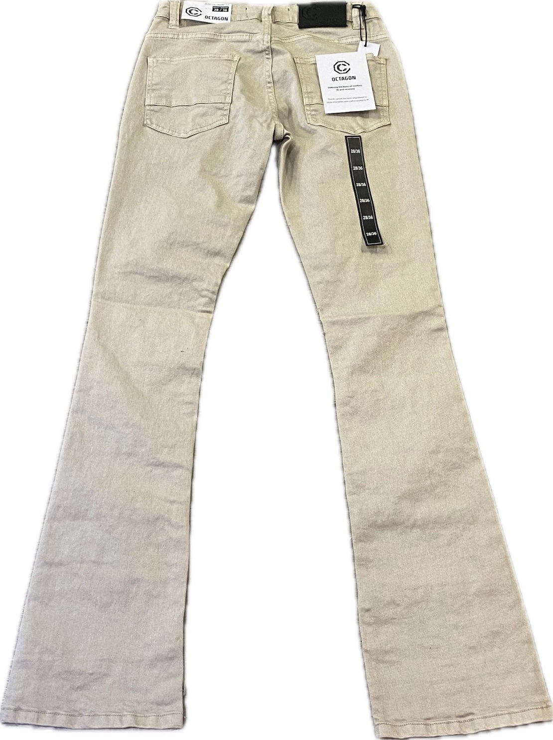 Men’s Octagon Stacked Fit Bone Jeans