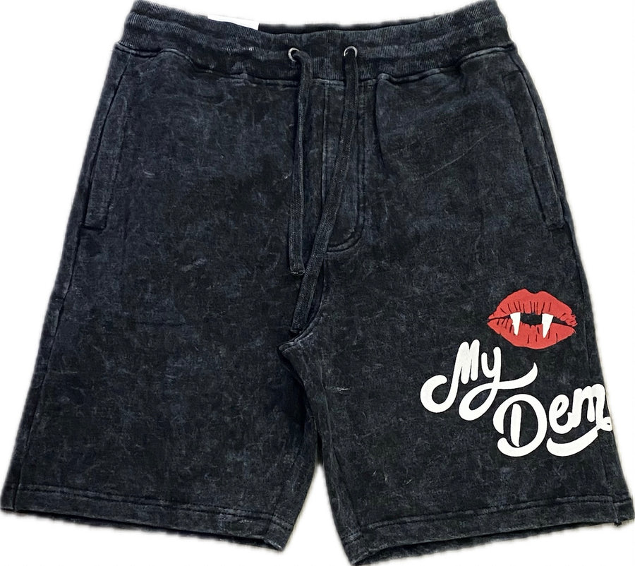 Rebel Minds Men’s Demon Black Shorts 141-968T