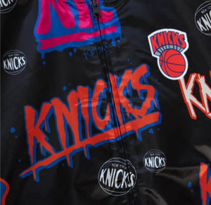 NBA SLAP STICKER REVERSIBLE
JACKET KNICKS