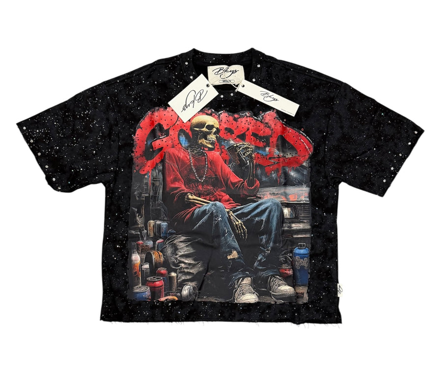 Gassed up Black T1533