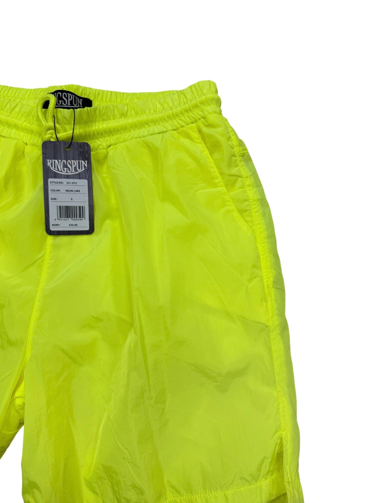 Nylon shorts from RingSpun NEON LIME 341-972
