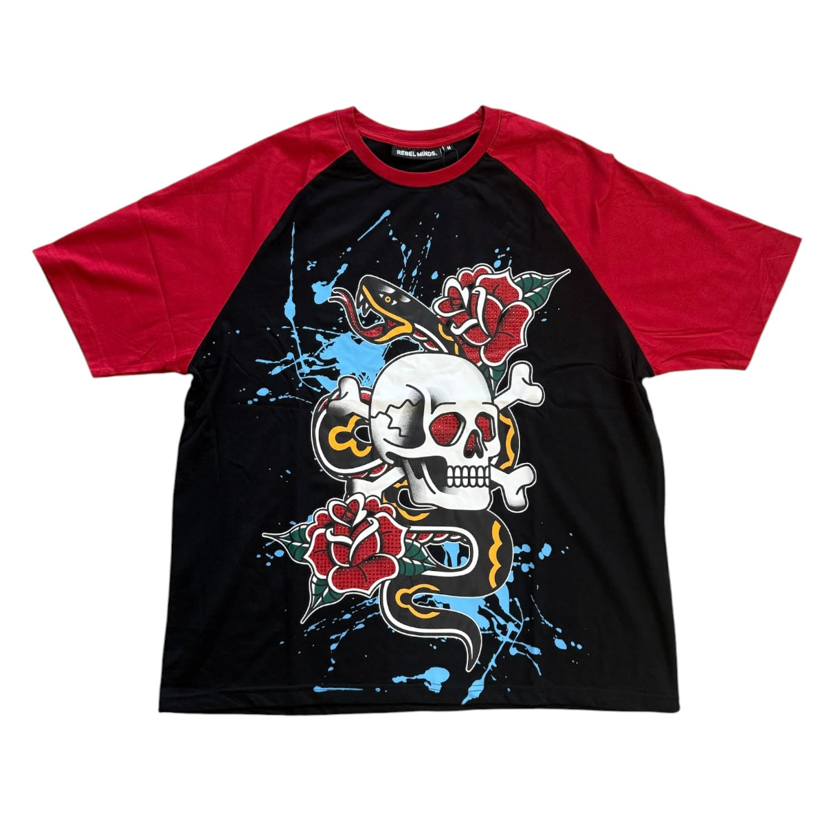 Skull & Love Rebel Minds shirt 151-145 Black