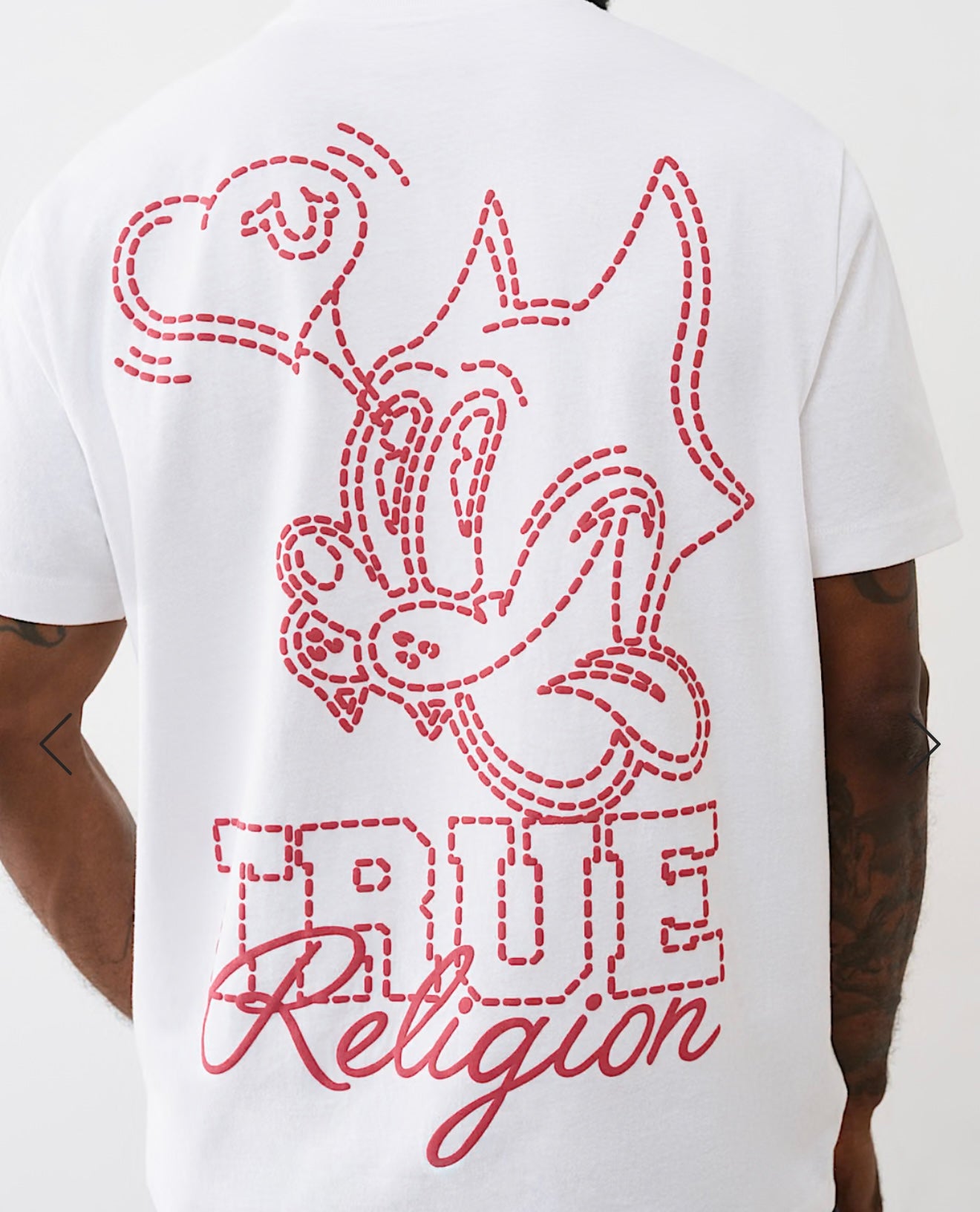 Puff Print Cat Tee white 109773