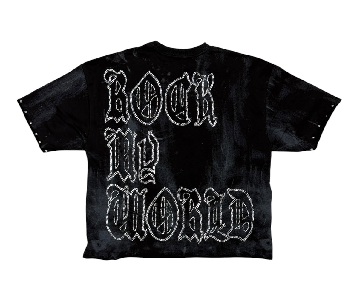 BKYS CROPPED SHIRT GASSED UP T1465 BLACK