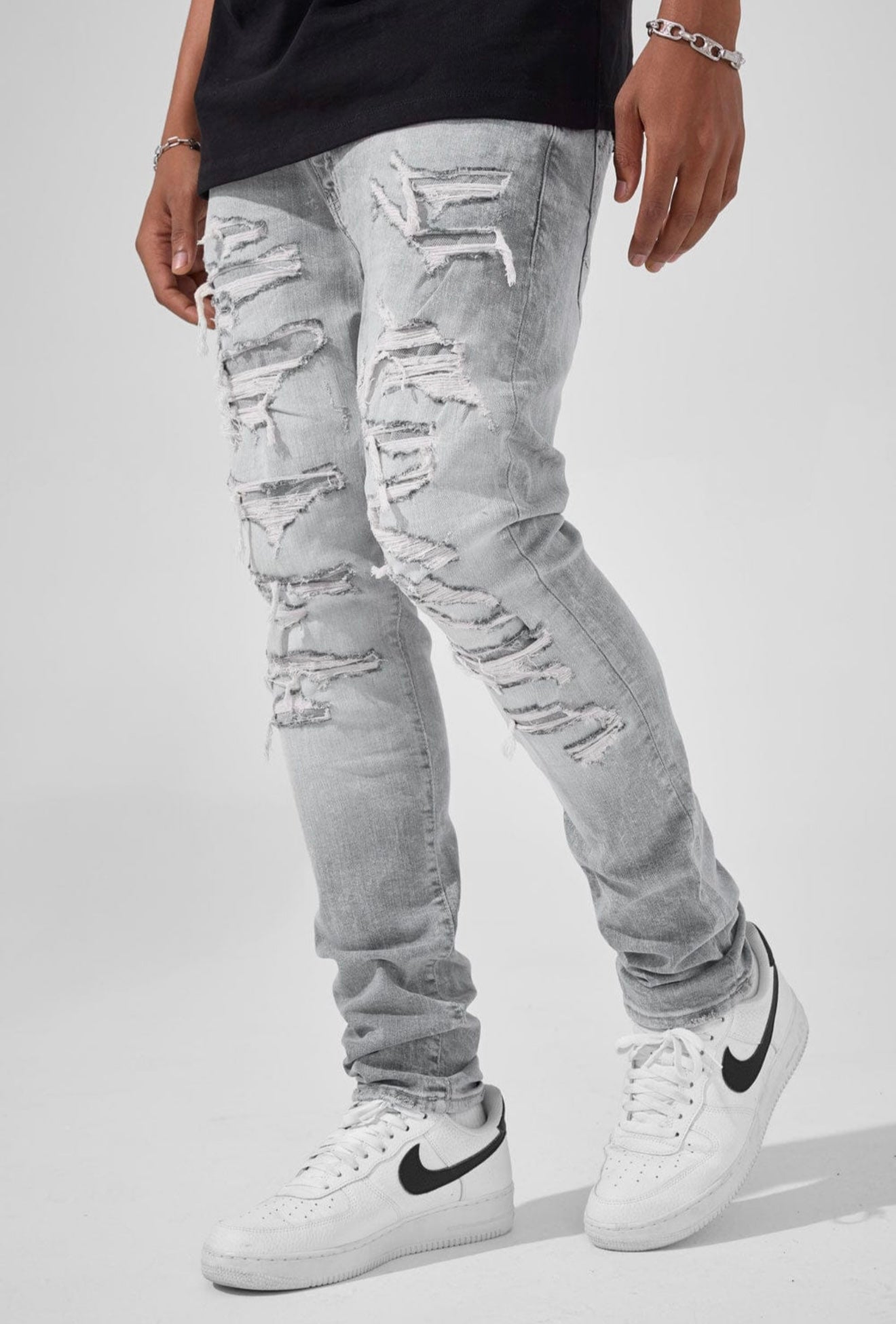 Slim Taper Fit - Alkaline Denim - Sean Collection cement wash JS2337
