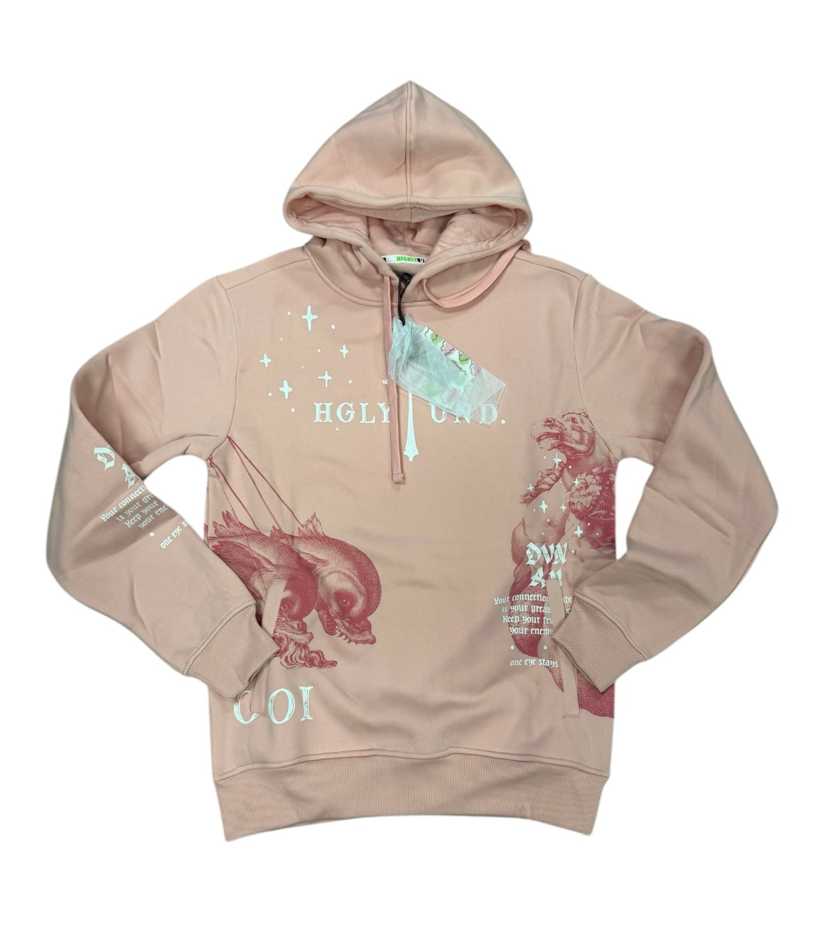 PULLOVER HOODIE UNDRTD UF5603 PINK