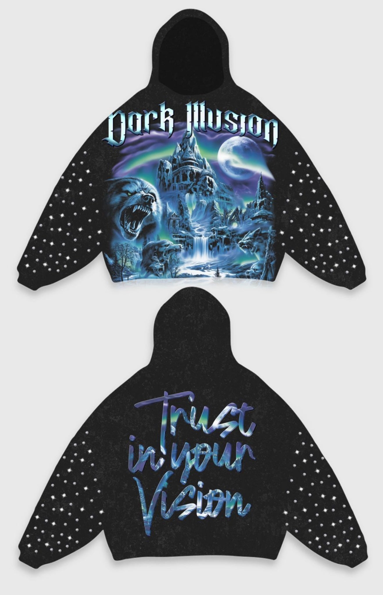 TRUST IN YOUR VISION HOODIE BLACK