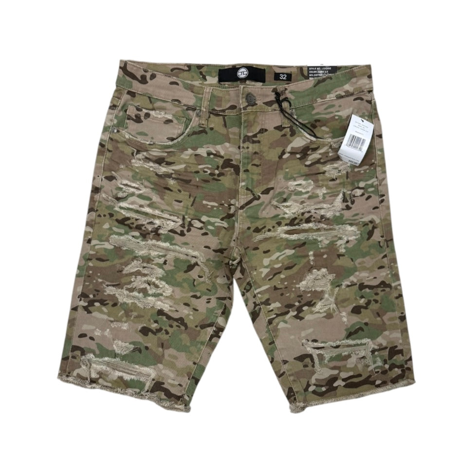 camo denim shorts CAMO 2.0 j3204sc