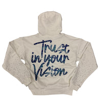 TRUST IN YOUR VISION HOODIE WHITE