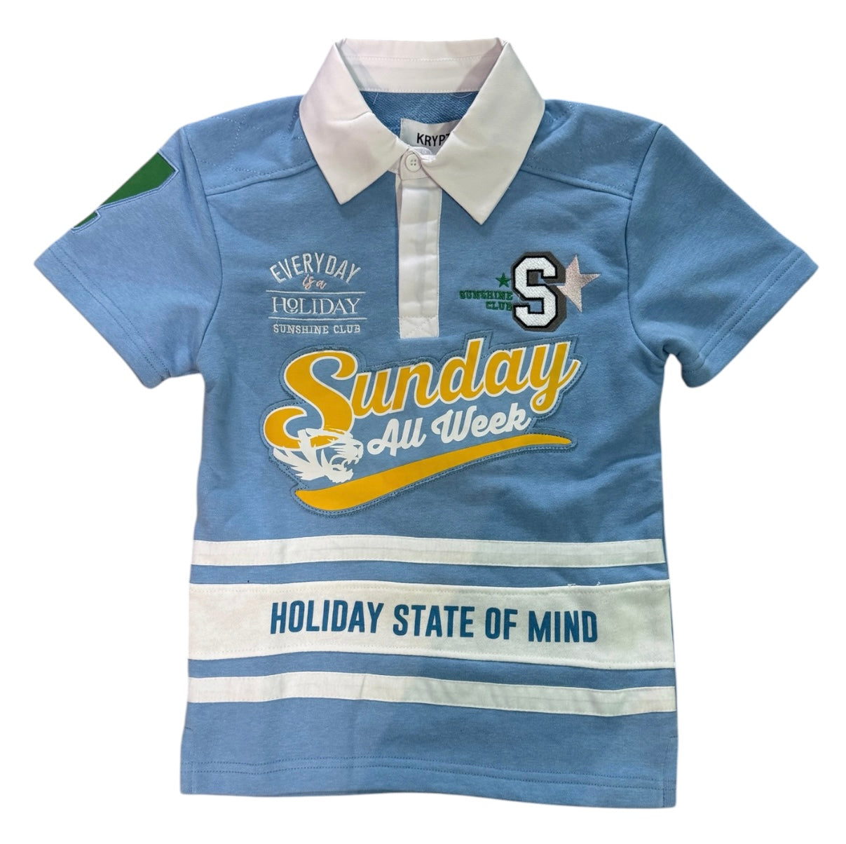 Sunday polo shirt Blue KT609K