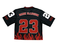 Dark Illusion Flame Jersey -BLACK