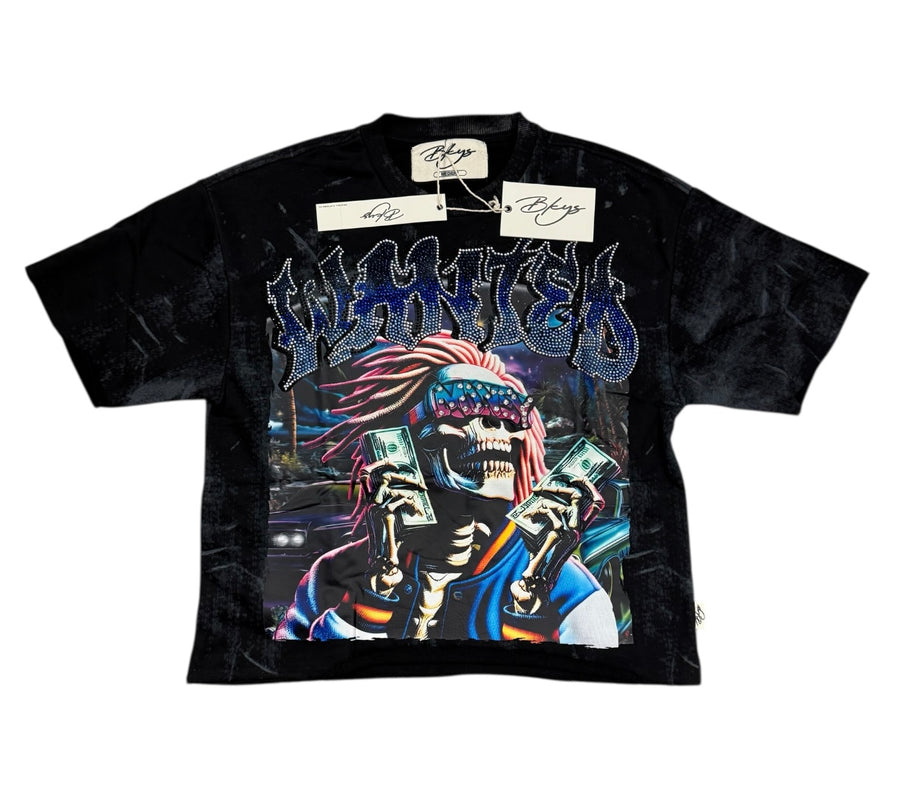 Cropped shirt BKYS Black T1434