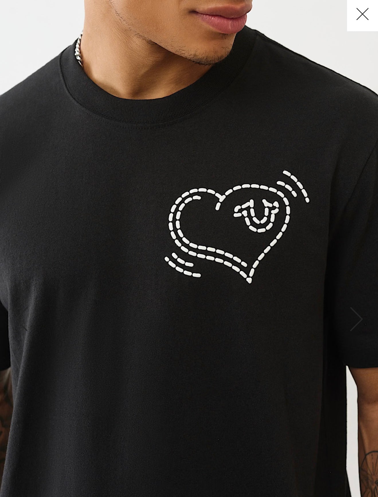 Puff Print Cat Tee Black 109773